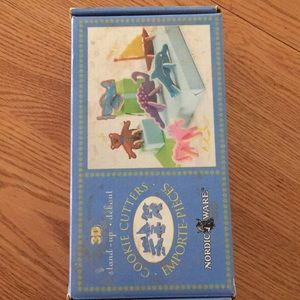 box of 3-D cookie cutters